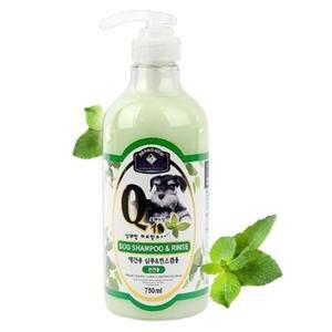 강아지 큐엔자임 허브 샴푸 750ml 1P 린스겸용 올인원 (WFH1AJJ)