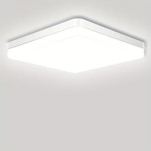 거실용 사각형 LED 천장 램프 현대 조명 침실 주방 110V 18W