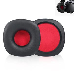 소니호환 NWZ-WH505 헤드폰 이어 패드 가죽 메모리 스폰지 커버 귀마개 용 소니호환 NWZ-WH303 용 교체 이