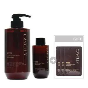 케이클리 카밍비어 맥주효모 샴푸 500+120ml 쿨링 시트러스자몽