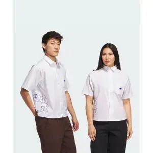 아디다스 ADIDAS 슈무포일 파이터 버튼업 셔츠 (젠더 뉴트럴) JC7635 106616