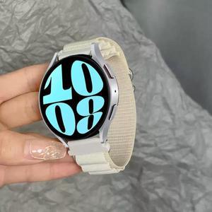 22mm 20mm 시계 밴드 알파인 루프 삼성 갤럭시 시계 7 6 5 4 클래식 액티브 2 기어 S3 스포츠 나일론 스트