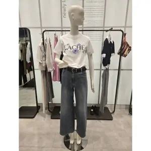 [ZOOC](광주신세계)라운드넥 레터링 티셔츠 Z252MSM020