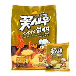 꽃새우 쌀과자 오리지널맛 180g 2개 / 48봉지