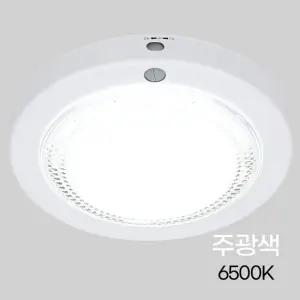 원형 LED 센서등 고천장(4.5M) 15W 주광 유백 in-240528현관등 현관등 복도등 계단등 조명등 실내등 베란다