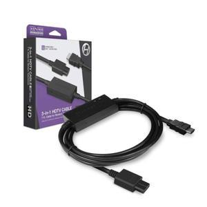 HD 케이블 하이퍼킨 3in1 Hyperkin HDTV화질 N64 게임기용