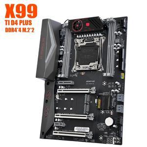 Jingyue X99- TI D4 PLUS 메인 보드 4 채널 10 레이어 PCB 8 항목 전원 공급 장치