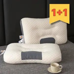(1*1 무료배달) 경추베개 P23 푹신한 꿀잠 부드러운 편한 베 개 목이편한 호텔베개