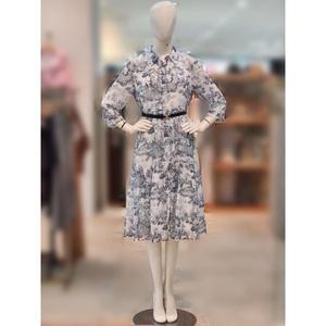 갤러리아 [SI][25S/S]플리츠 벨티드 카라 원피스 (SKOAD25350)