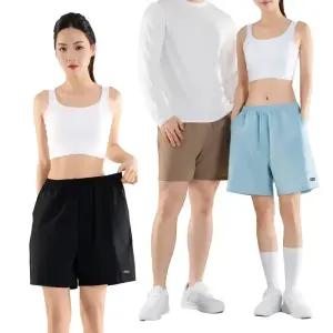 [1장+1장] 퓨어쇼츠 냉장고 반바지 기능성 쿨링 반바지 여름 스포츠 쿨링 하프팬츠 5color M~2X