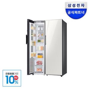 [으뜸효율]삼성전자 비스포크 2도어 세트 냉장고 RR39A7695AP+RZ24A5660AP 620L 메탈쿨링 키친핏
