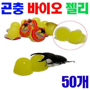 메가벅스 바이오 곤충 젤리 16g x50p 장수풍뎅이 사슴벌레