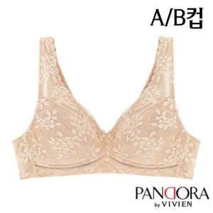 [판도라by비비안]노와이어 등살보정 레이스풀컵브라1종(PBR7087)80A~100B