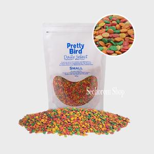 [앵무새펠렛] 프리티버드 데일리 스몰 펠렛 350g(새모이)모란앵무 왕관앵무 사자나미