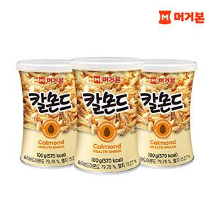 [머거본][본사직영] 칼몬드 100g 3캔