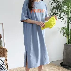 [하프클럽/]데일리 요일 롱 원피스