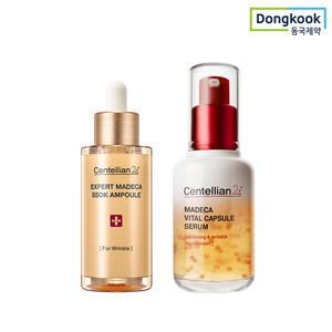 [동국제약] 엑스퍼트 마데카 쏙 앰플 38ml+마데카 바이탈 캡슐 세럼 50ml