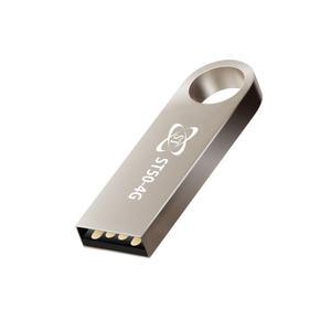 에스티원테크 ST50 USB메모리 4GB 실버 메탈링
