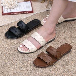 [분홍코끼리] 경량창) 드라마처럼 슬리퍼(3cm)