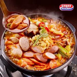 [스테프] 매콤중독! 화끈한 부대찌개 600g / 많이 살수록 핵이득 3팩~6팩 묶음