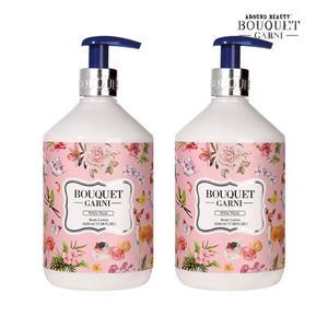 [부케가르니] 딥 퍼퓸 바디로션 화이트머스크향 520ml x2개