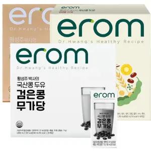 이롬 황성주 국산콩 우리땅 17곡 두유 190ml x32팩 검은콩 무가당(유통기한 25년 12월이후)