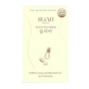 슬리아 브로멜라인 파인애플 효소 소화 효소제 유산균 칼륨 2g x 20포 / 써클