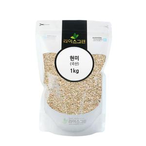 현미1kg 지퍼팩포장 박스포장
