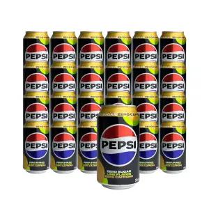 펩시 콜라 제로 슈거 라임향 제로 카페인 355ml x 24개