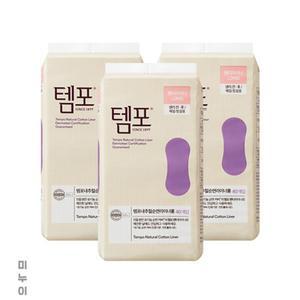 템포 생리대 내추럴 순면 라이너롱 롱 40개입 6개