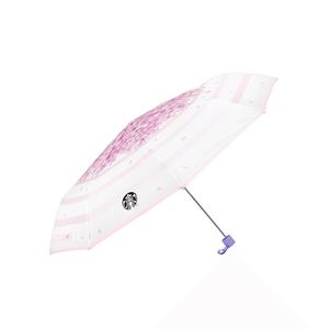 스타벅스 블라썸 시크릿 가든 3단 우산 양산겸용