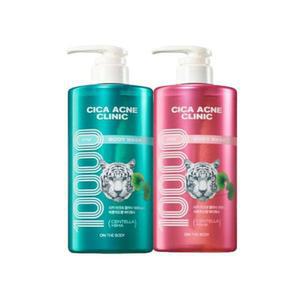 온더바디 바디케어 바디로션 시카클리닉 바디워시 바디크림 2개 720ml 포레스트