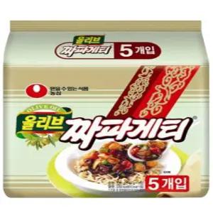 농심 올리브 짜파게티 140g 40개