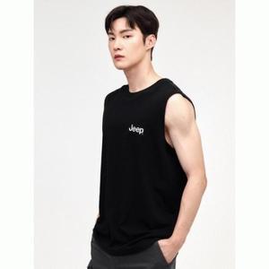 JEEP Jeep 지프 남여공용 등판 나침반 프린트 나시_ JO2TSU601_