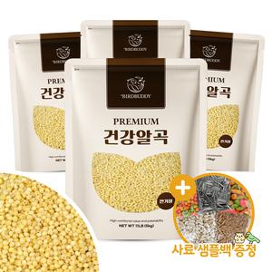건강알곡 깐기장 20kg 앵무새 햄스터 모이 간식 사료