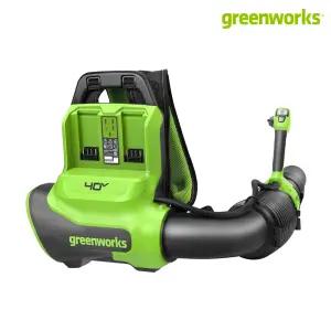 그린웍스 40V 듀얼포트 백팩 브로워 710 GW2404673 낙엽청소