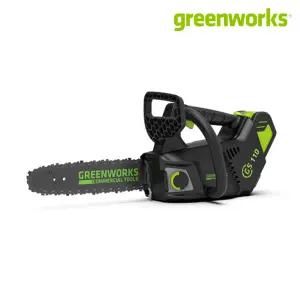 그린웍스 40V 255mm 충전 탑핸들 체인톱 GW2000873 가지치기