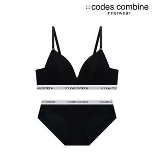 [코데즈컴바인이너웨어](강남점)에어로쿨 트라이앵글 블랙브라세트(CCWBR452BK+CCWBP452BK)