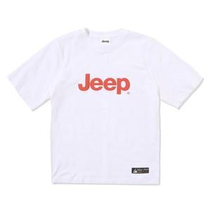 JEEP 오버핏 빅로고 반팔티셔츠 GL2TSU093-화이트