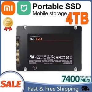 MIJIA 외장 하드디스크 내장 하드 드라이브 Sata3 인터페이스 휴대용 고속 ssd 노트북용 SSD 4TB