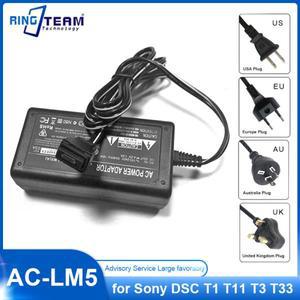 소니 디지털 카메라용 AC-LM5 전원 어댑터 키트 사이버샷 DSC T1