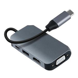 C타입 도킹스테이션 노트북 휴대폰 hdmi vga usb 허브