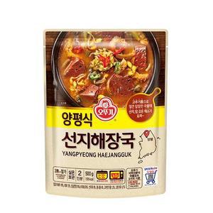 오뚜기 양평식 선지해장국 500g