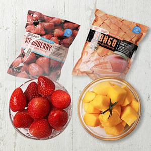 T 페루산 냉동 애플망고 1kg+딸기 1kg (총 2팩)