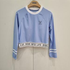 크롭래쉬가드셋업WT SJY304FKWT60GN