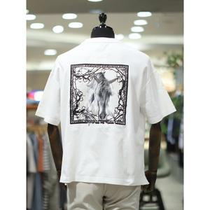갤러리아 BON S/S 카르마,페가수스 아트웍 오버핏 라운드 티셔츠 BN3MTS775