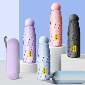 uv 차단 케이스 양우산 암막 양산 우양산 캡슐우산 휴대용
