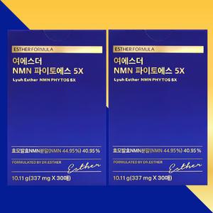여에스더 NMN 파이토에스 5x 엔엠엔 필름 337mg x 30매 2박스