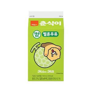 유어스 춘식이 멜론우유 500ml x 24개