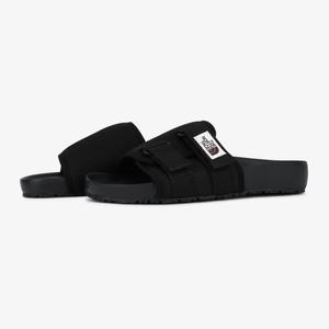 노스페이스 화이트라벨 남여공용 슬리퍼 25SS 듀얼 슬라이드 NS81R51M BLK